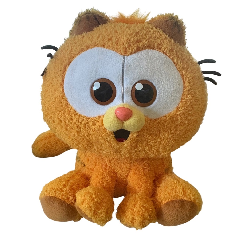 The Garfield Movie 2023 Talking Plush 8.5" by Goliath – Works Great